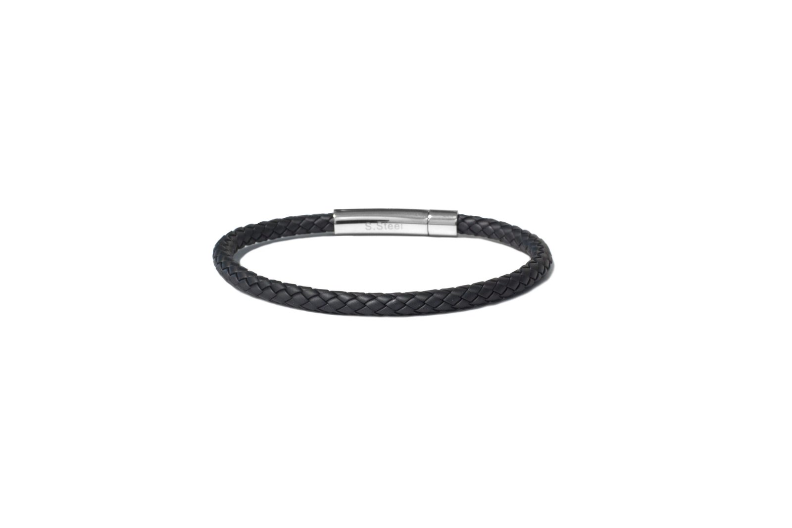 07456779d351419bad099856fa58111b BORSARI PULSERA ACERO CAUCHO GRIS TITANIO - Imagen 1