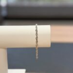 Pulsera oro blanco italiano 20cm 5,5 gramos