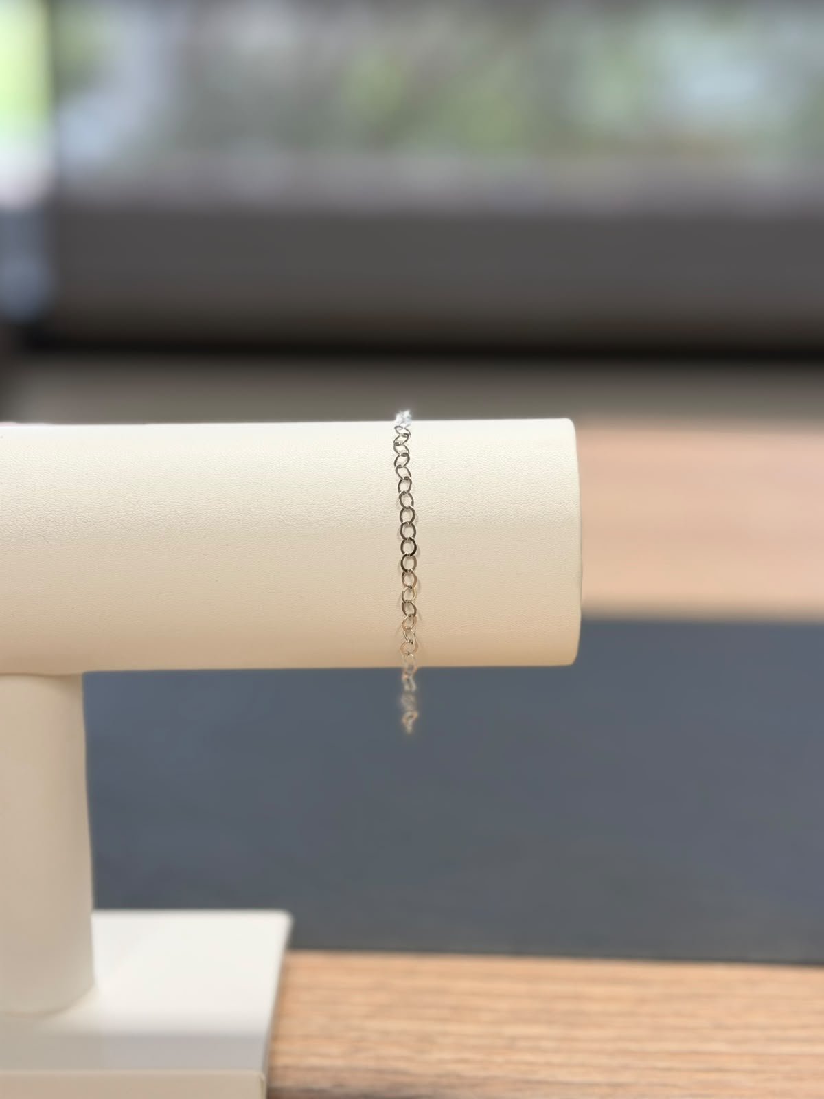 43 Pulsera oro blanco 18cm 1,3 gramos - Imagen 1